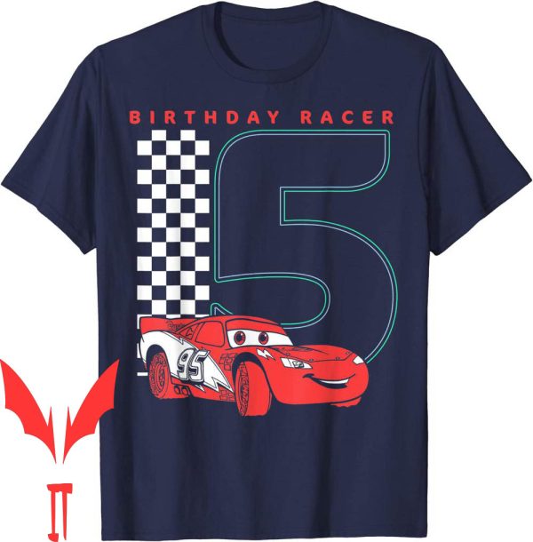 Car Birthday T-Shirt Disney Pixar McQueen Graphic