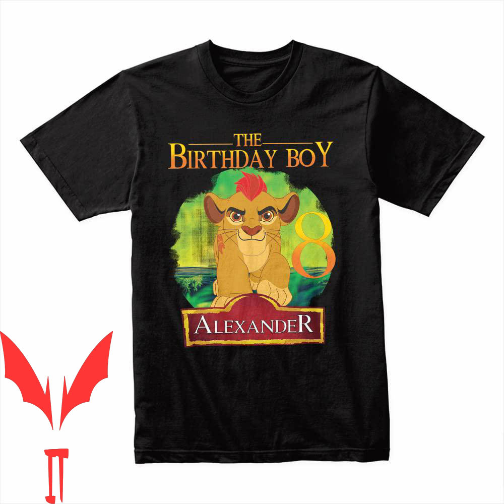 Lion King Birthday T-Shirt Personalized Family Simba Lion Party Lion King Birthday T-Shirt Personalized Family Simba Lion Party