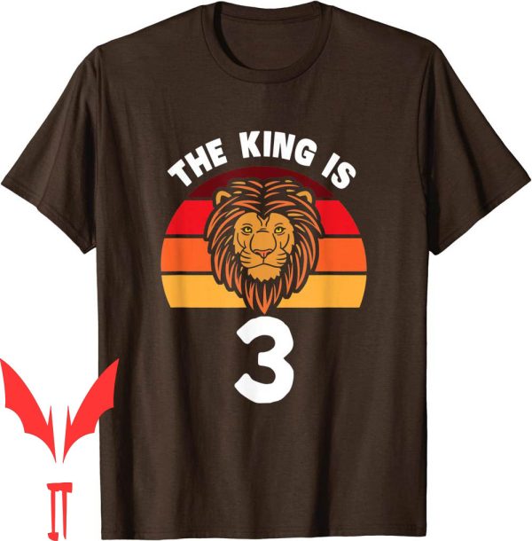 Lion King Birthday T-Shirt The 3 Animal Themed Party Apparel