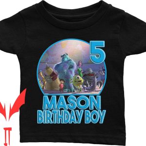 Monsters Inc Birthday T-Shirt Family Personalize