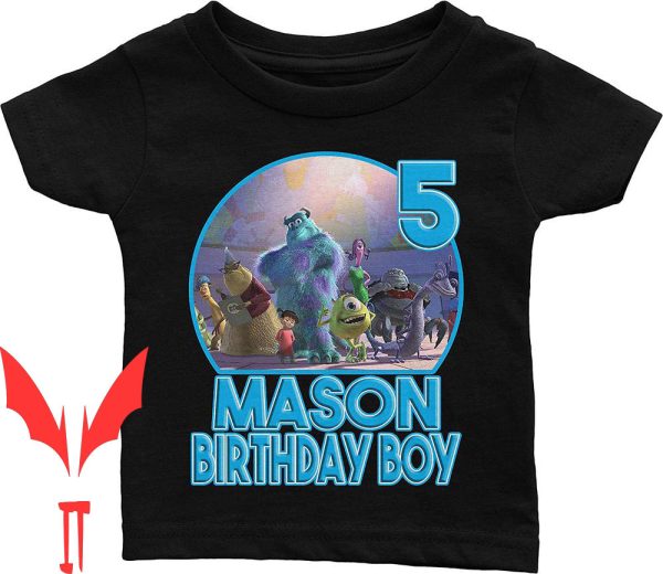 Monsters Inc Birthday T-Shirt Family Personalize