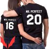 Mr And Mrs T-Shirt Epic Tees Perfect Macthing Couples