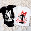 1st Birthday Minnie Mouse T-Shirt My 1st Bday Unicorn Tee