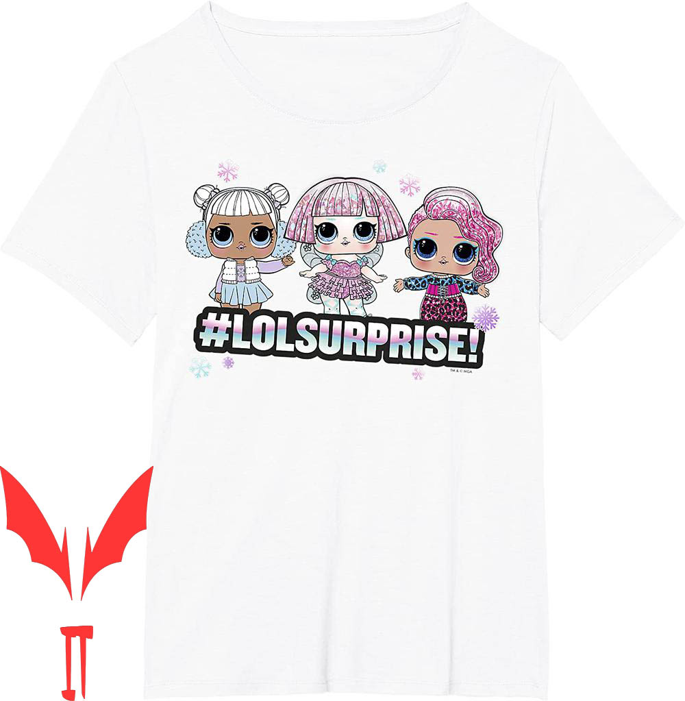 LOL Dolls Birthday T-Shirt Surprise Group Shot Hashtag