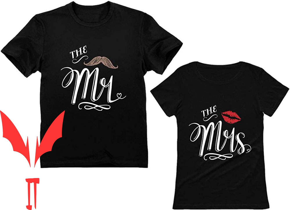 Mr And Mrs T-Shirt Matching For Couples Outfits