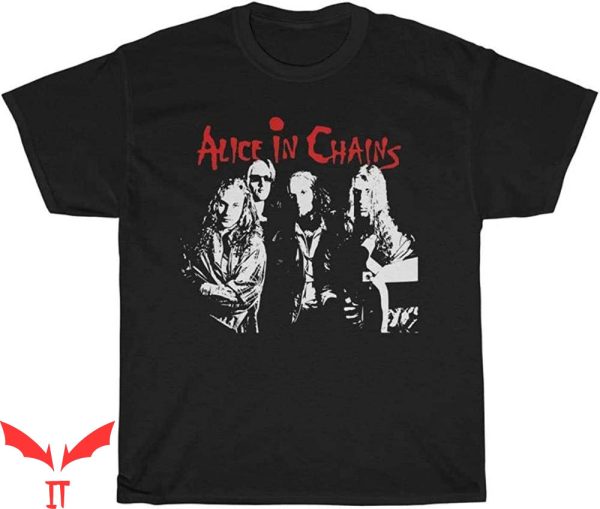 Alice In Chains Rooster T-shirt American Rock Band Classic