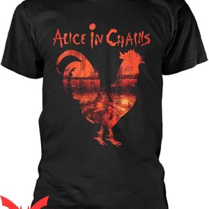 Alice In Chains Rooster T-shirt Best Song Heavy Metal Rock