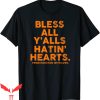 Astros Hate Us T-Shirt Bless All Y’alls Hatin Hearts Classic