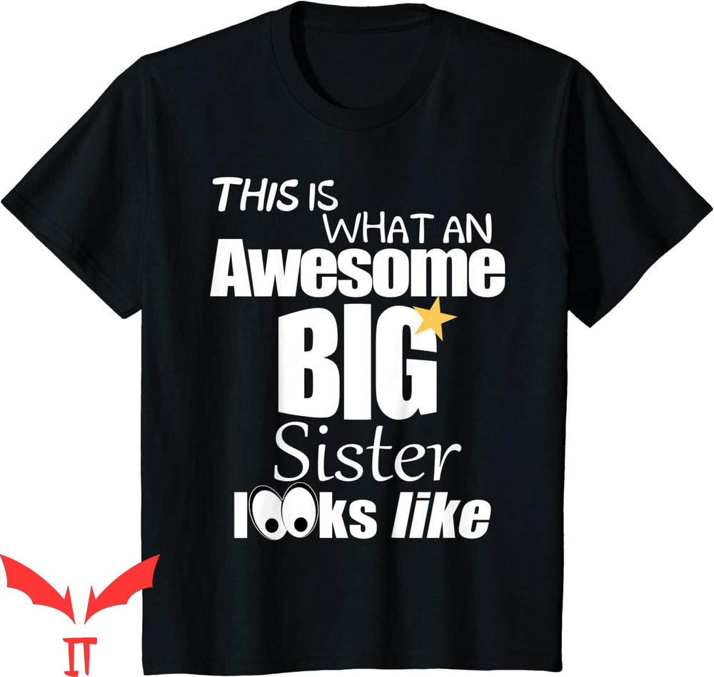 Big Sister Announcement T-Shirt Awesome Sibling Reveal Big Sister Announcement T-Shirt Awesome Sibling Reveal