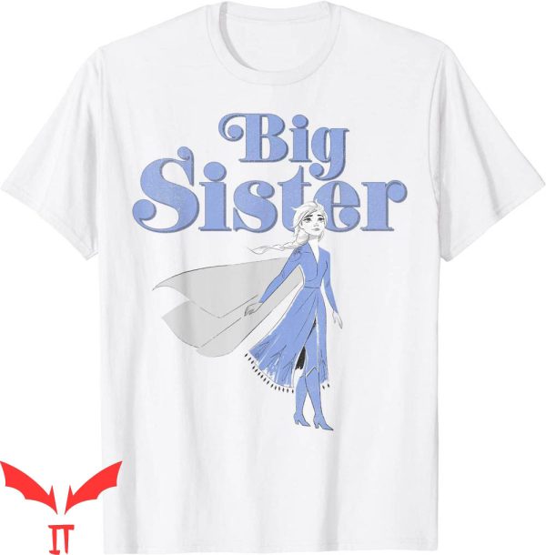 Big Sister Announcement T-Shirt Disney Frozen 2 Elsa Big Sis