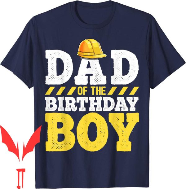 Blippi Birthday T-Shirt Dad of the Boy Construction Party Hat Men