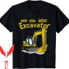 Blippi Birthday T-Shirt See You Later Excavator Toddler Boy Kids