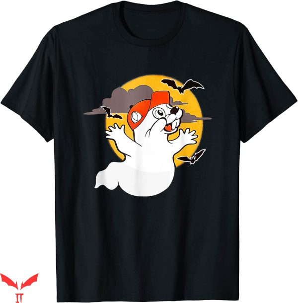 Buc Ee’s Halloween T-shirt Cute Buc Ee Logo Scary Ghost