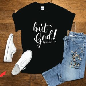 But God T Shirt Christian Graphic Unisex Jersey Shirt