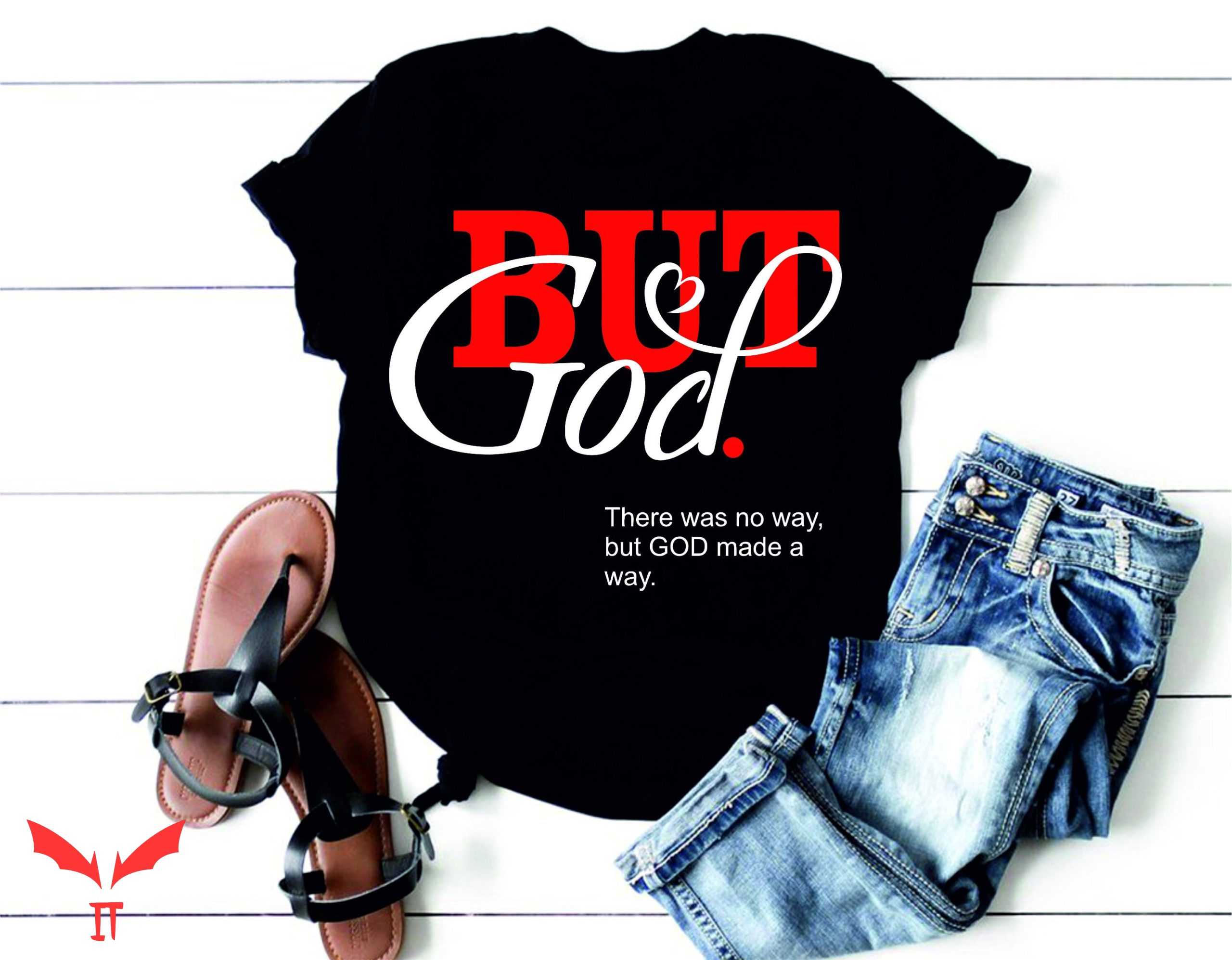 But God T Shirt Silhouette Christian African American Shirt But God T Shirt Silhouette Christian African American Shirt