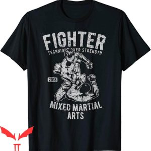 Cage Fighter T-Shirt MMA Outfit Mixed Martial Arts Tee