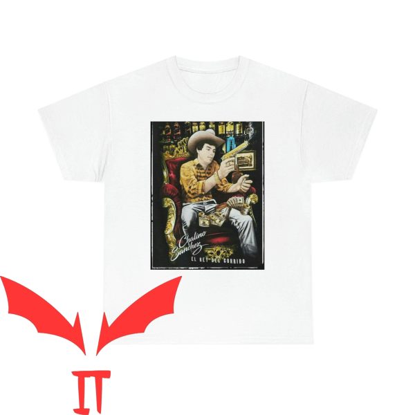 Chalino Sanchez T-Shirt Funny Mexican Singer Vintage Tee