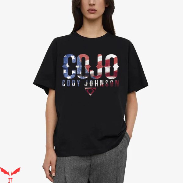 Cody Johnson T-Shirt Cojo On American Flag Country Music