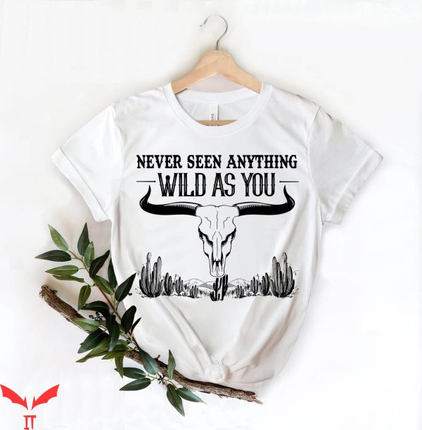 Cody Johnson T-Shirt Never Seen Anything Wild As You Tee