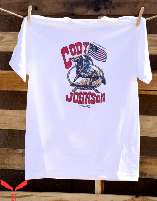 Cody Johnson T-Shirt Real Country Music Singer Boho Vintage