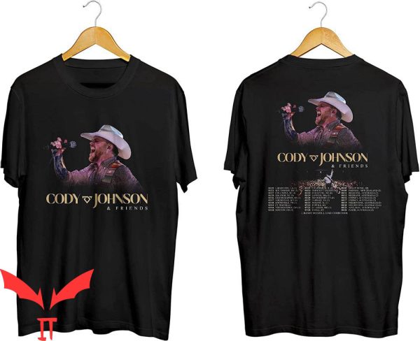 Cody Johnson T-Shirt Vintage Retro Cojo And Friends Tour
