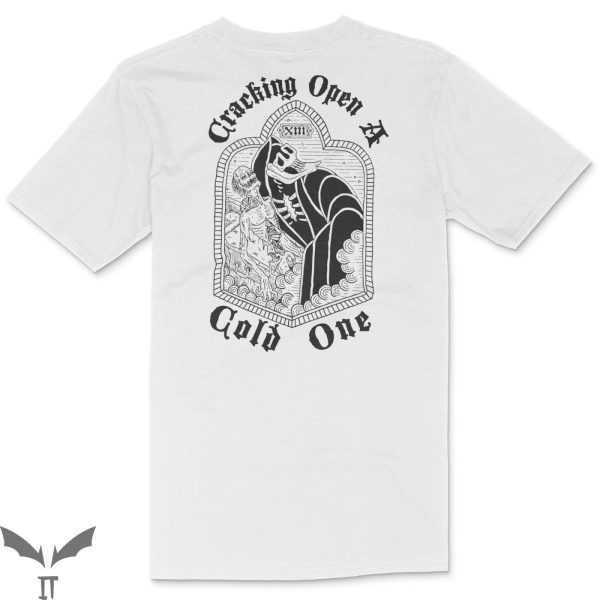 Cold Ones T-Shirt Cracking Open A Cold One Halloween Tee