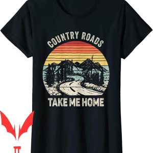 Country Roads Take Me Home T-Shirt Vintage Retro Essentials