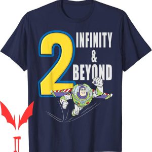 Toy Story Birthday T-Shirt Disney Pixar Buzz Lightyear Fly Quote Graphic