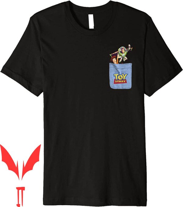 Toy Story Birthday T-Shirt Disney Pixar Buzz And Woody Pocket Premium