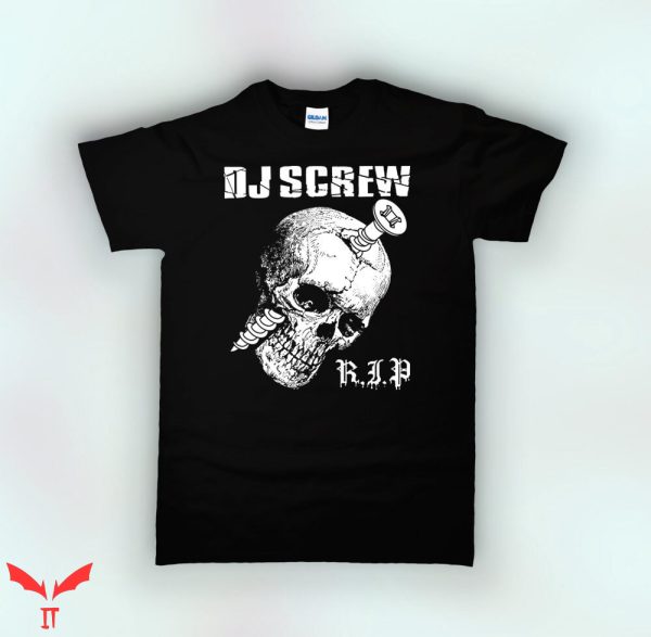 Dj Screw T Shirt Rip Chopped And Screwed Houston Shirt