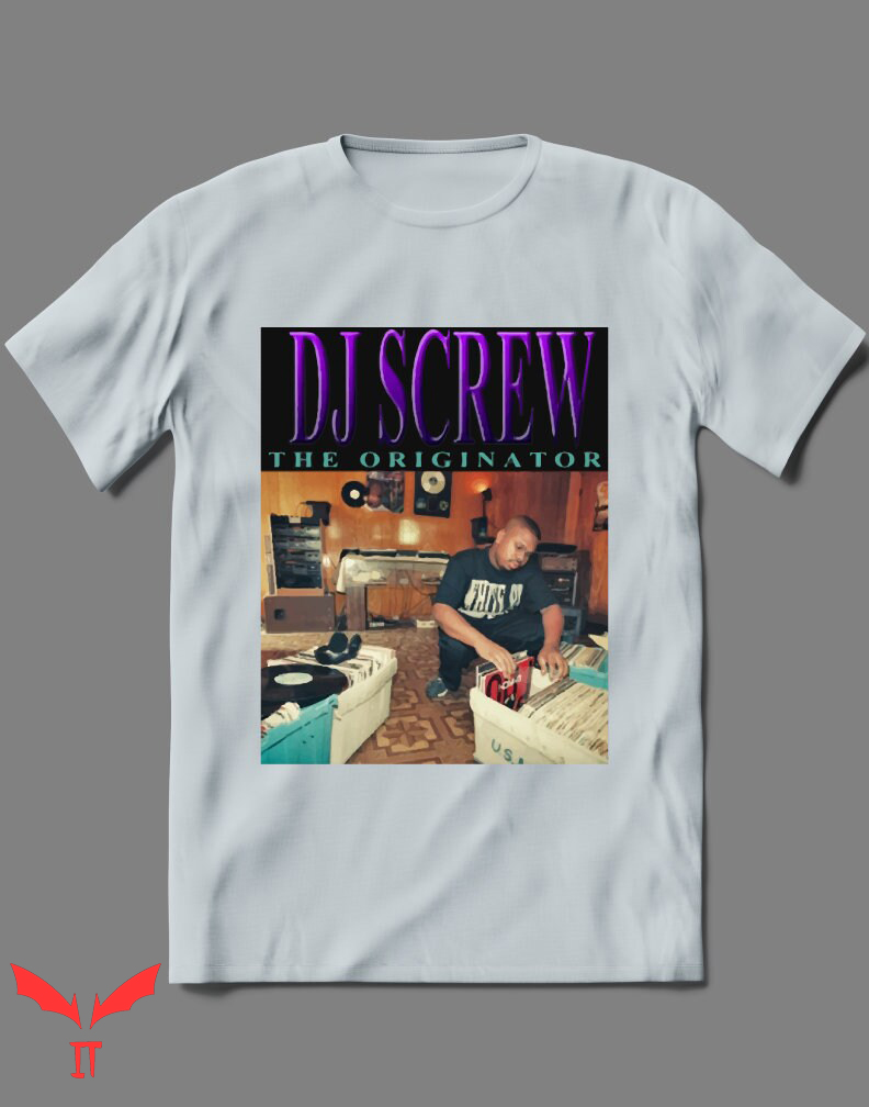 Dj Screw T Shirt The Originator Music Legends Rap Shirt Dj Screw T Shirt The Originator Music Legends Rap Shirt