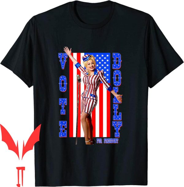 Dolly For President T-Shirt The Gift Country Music