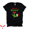 Drink Up Grinches T-Shirt Aesthetic Drinking Holiday Meme