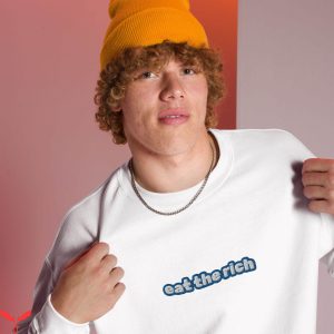 Eat The Rich T-Shirt Eat The Rich Embroidered T-Shirt