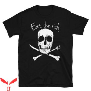 Eat The Rich T-Shirt Eat The Rich Graffiti Punk Shirt