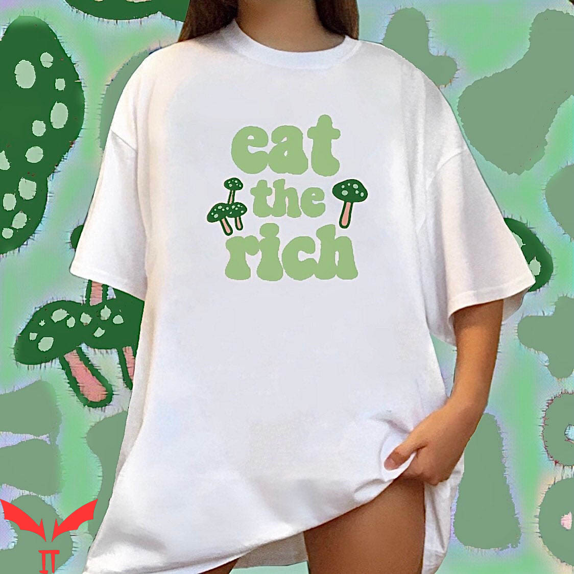 Eat The Rich T-Shirt Eat The Rich Mushroom Tee