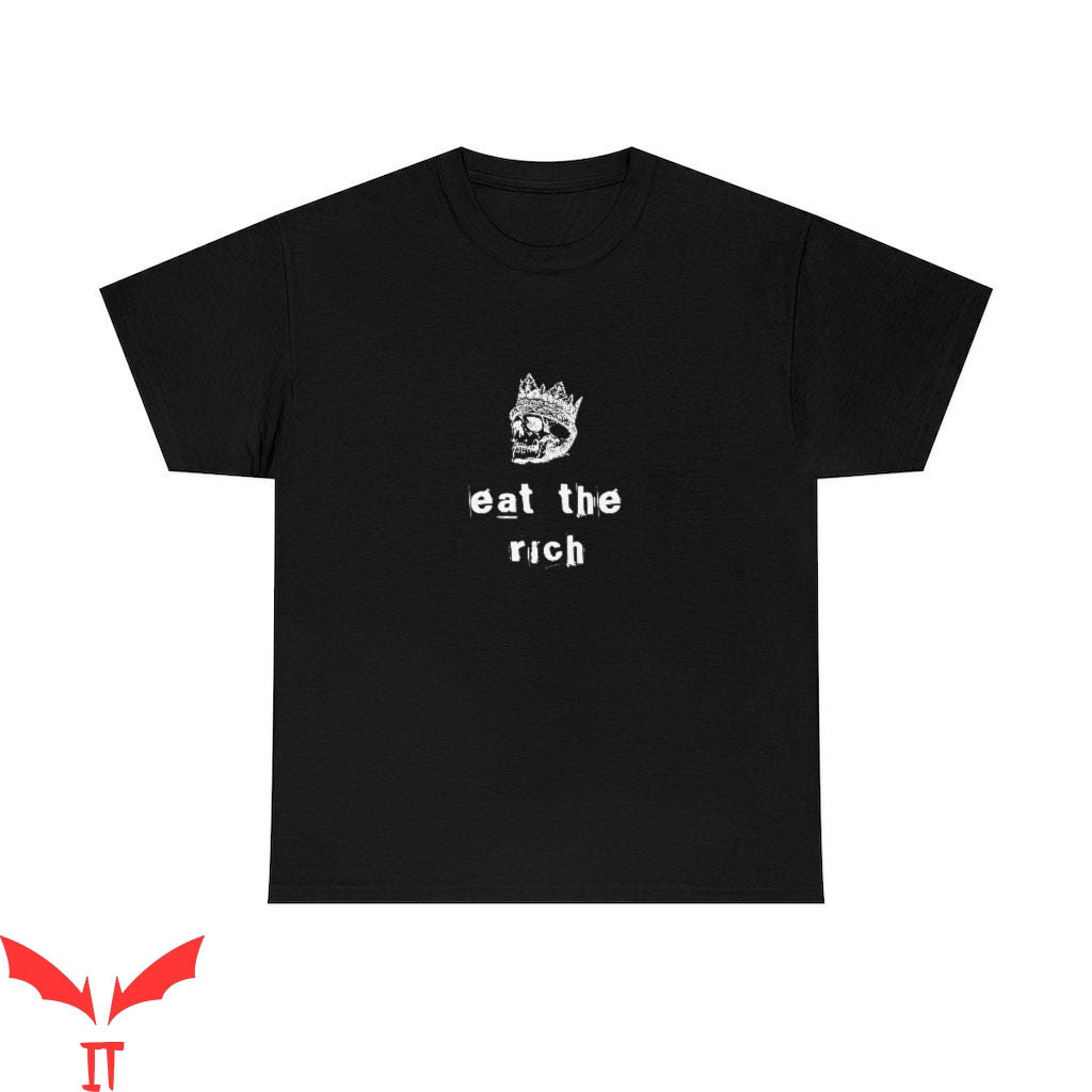 Eat The Rich T-Shirt Eat The Rich Skull And Crossbones