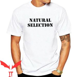 FTP Columbine T-Shirt Classic Lettering Natural Selection