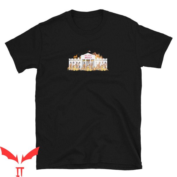 FTP Columbine T-Shirt Suicide White House On Fire Hip-Hop