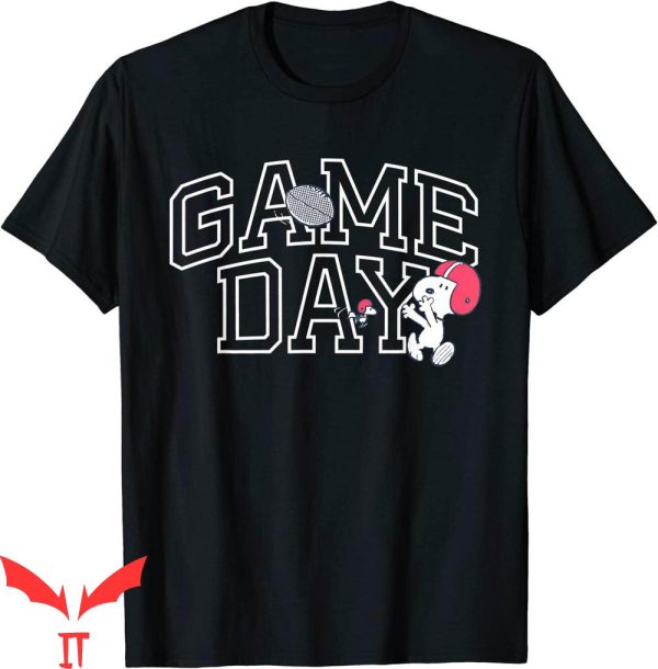 Game Day T-Shirt Peanuts Game Day Football Sunday Snoopy Tee