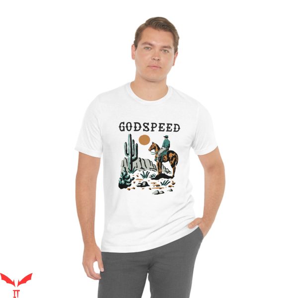 Godspeed T-Shirt Zach Bryan Moving At Godspeed Merch Western
