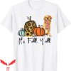 Golden Yellow T-Shirt It’s Fall Y’all Golden Retriever Dog