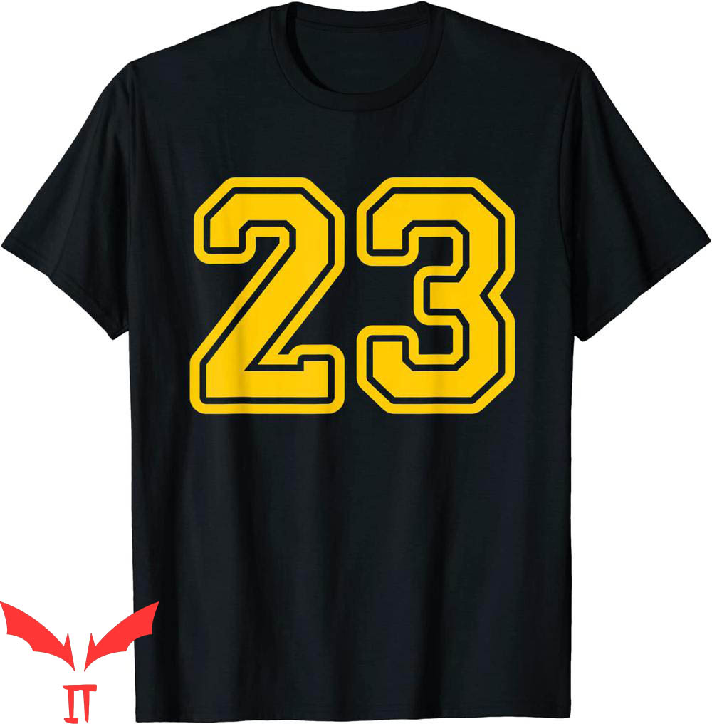 Golden Yellow T-Shirt Jersey 23 Golden Yellow Sports Team Golden Yellow T-Shirt Jersey 23 Golden Yellow Sports Team