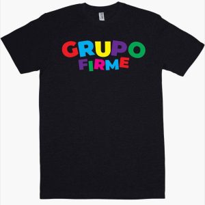 Grupo Firme T-Shirt Regional Mexican Music Band Merch Tee