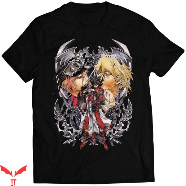 Guilty Gear T-Shirt GG 2 Overture Cover Trendy Game Player