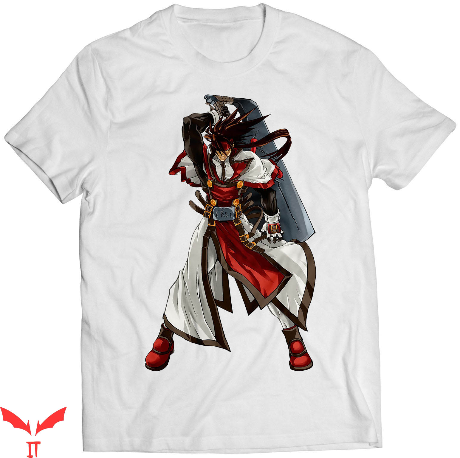 Guilty Gear T-Shirt Ordersol GG Trendy Game Player Tee Guilty Gear T-Shirt Ordersol GG Trendy Game Player Tee