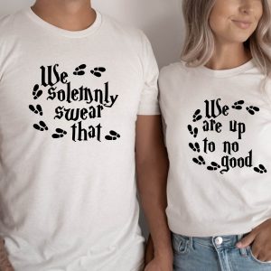 Harry Potter Couple T-Shirt We Solemnly Swear That We Are