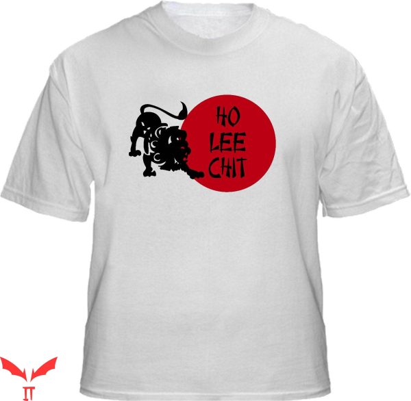 Ho Lee Chit T-Shirt Lion In The Red Moon Funny Sassy