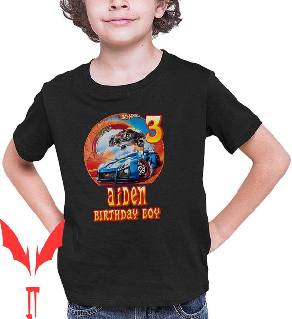 Hot Wheels Birthday T-Shirt Family Personalize For Race Car Theme