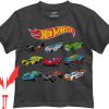 Hot Wheels Birthday T-Shirt Little Car Grid
